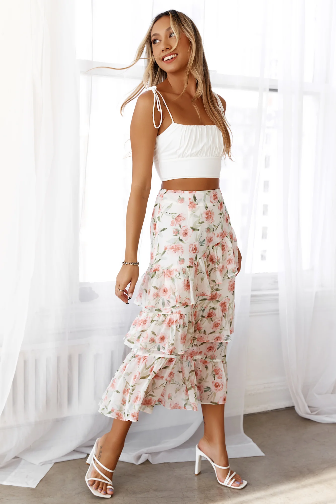 HELLO MOLLY Florence Boulevarde Maxi Skirt