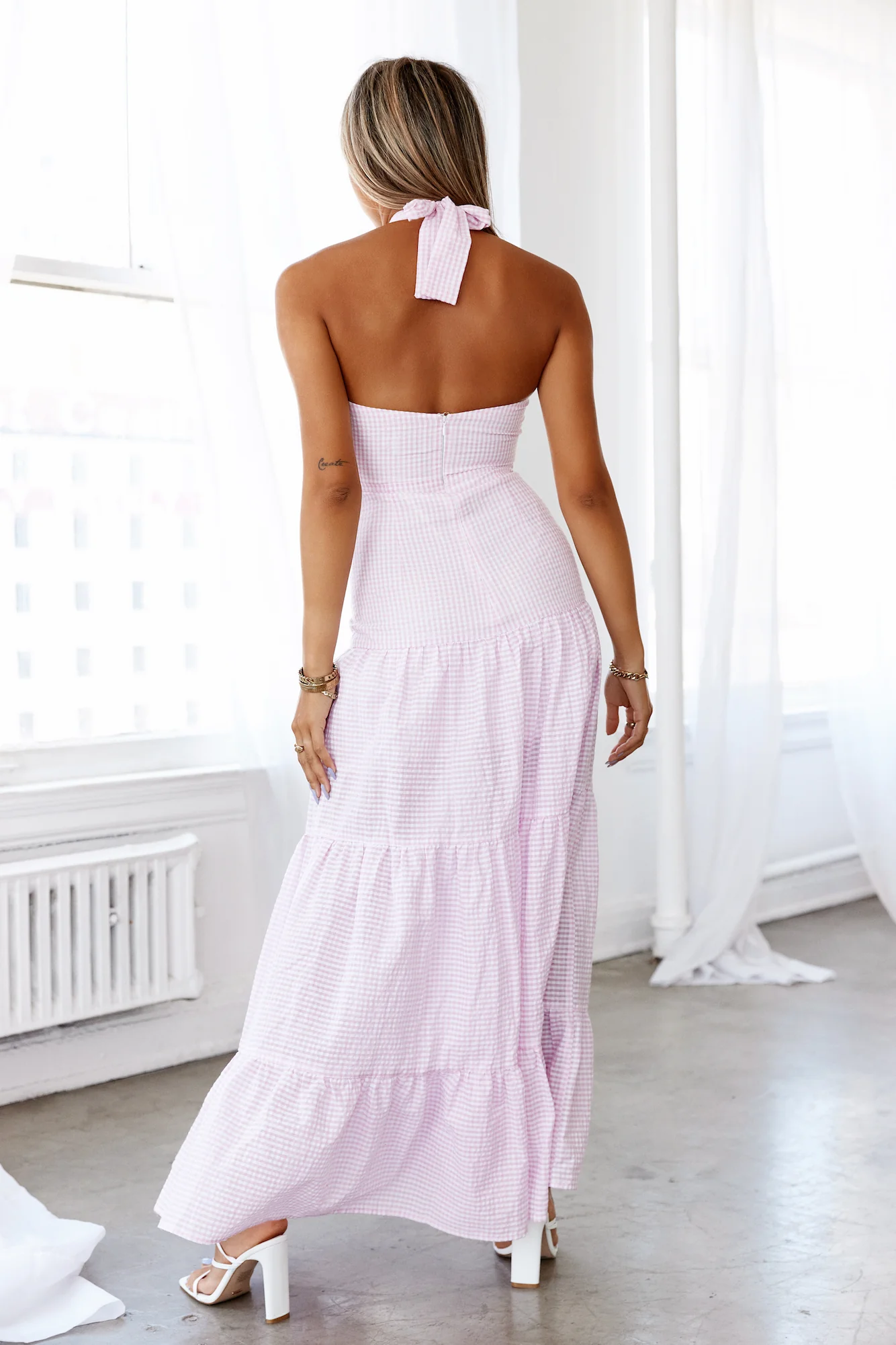 HELLO MOLLY Sexy Maiden Maxi Dress Pink 3 HELLO MOLLY Sexy Maiden Maxi Dress Pink