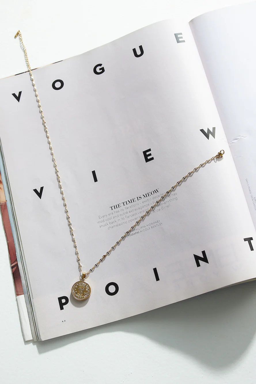 18K Gold Plated Standing Ovations Necklace